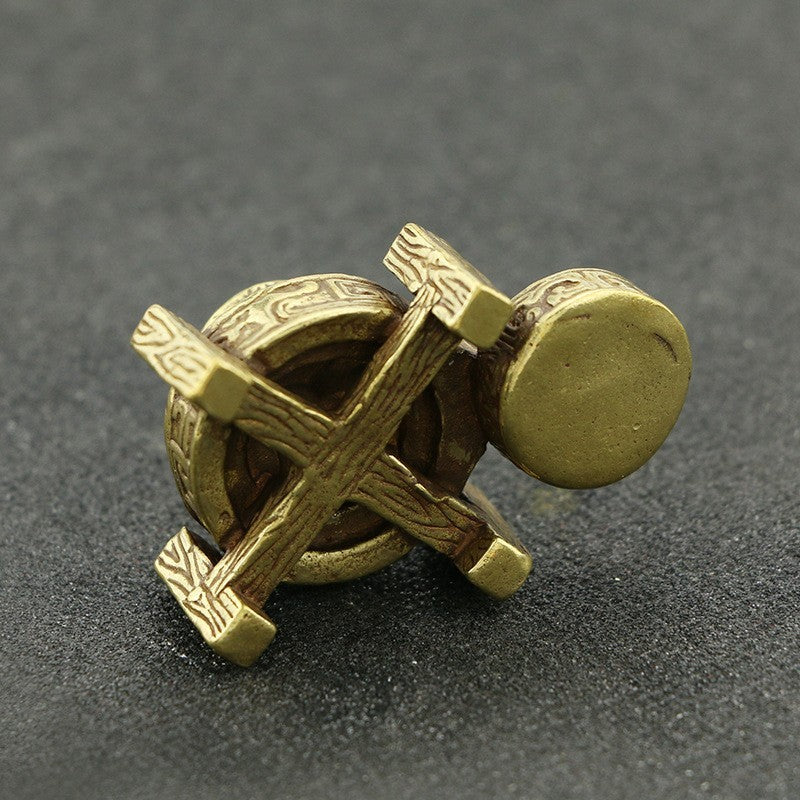 Creative Small Stone Mill Backflow Incense Burner